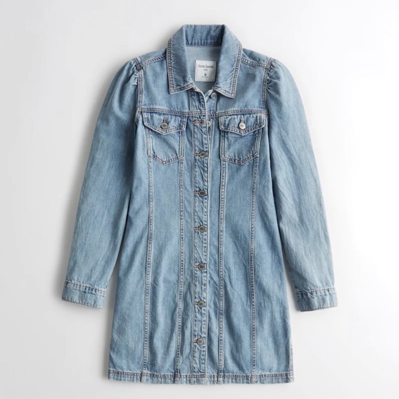 Social Tourist Dresses & Skirts - SOCIAL TOURIST DENIM MINI DRESS